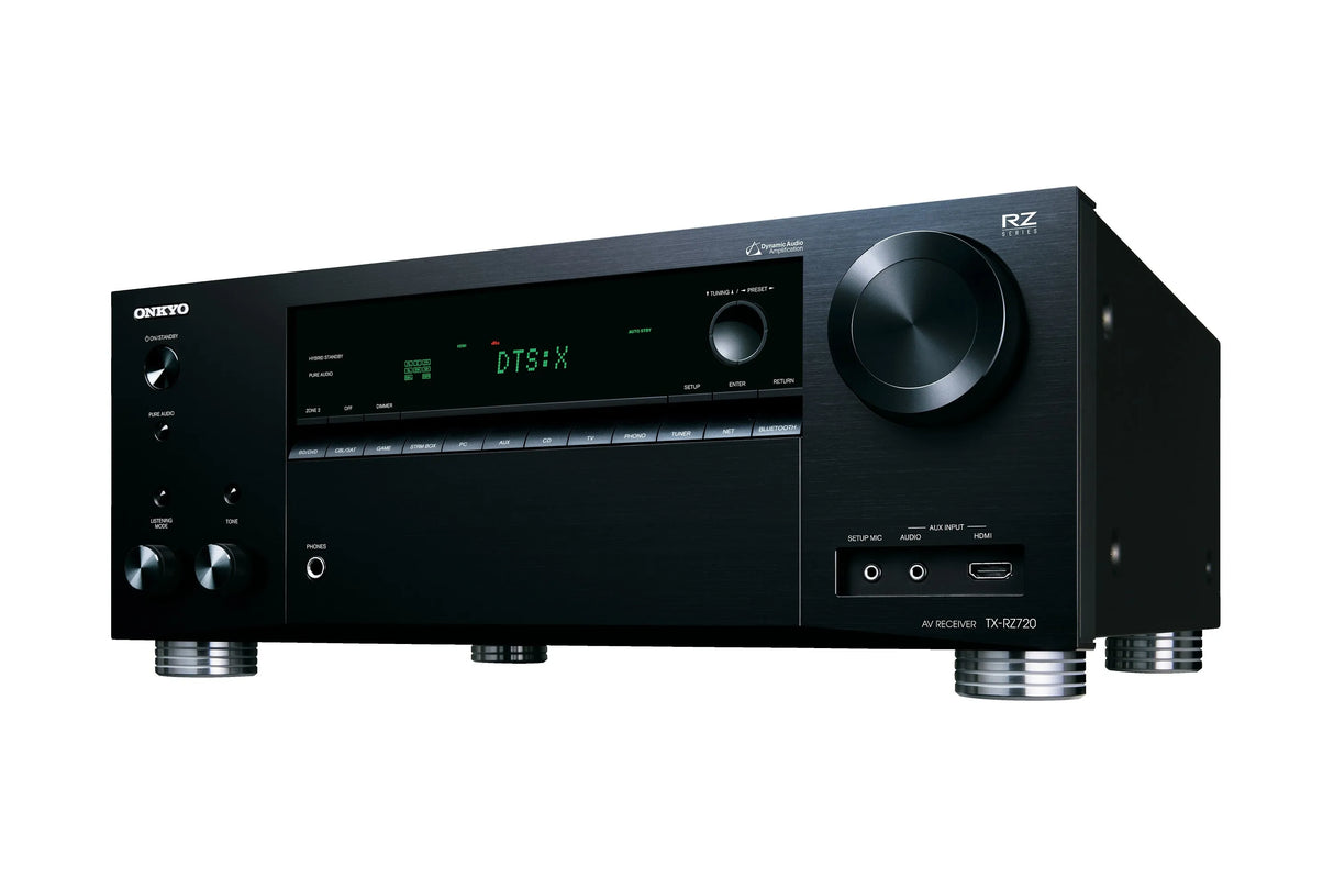 Tinklinis AV resyveris Onkyo TX-RZ720 7.2, 7x250W 2 zonos