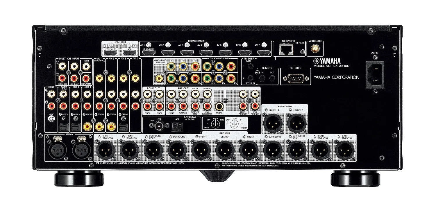 Tinklinis AV resyveris Yamaha AVENTAGE CX-A5100 11.2 MusicCast