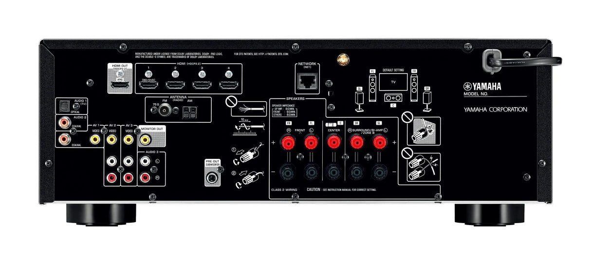 Tinklinis AV resyveris Yamaha RX-V483 5.1 MusicCast