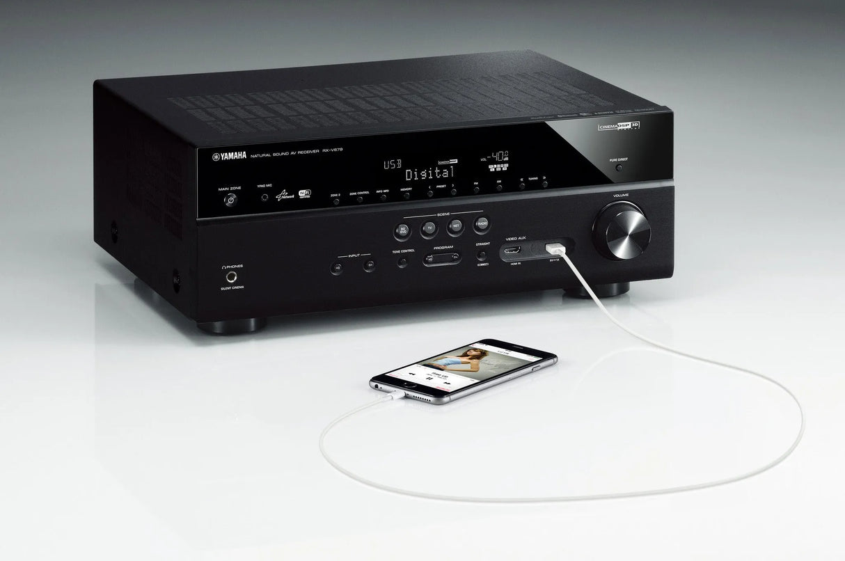 Tinklinis AV resyveris Yamaha RX-V679 7.2 MusicCast