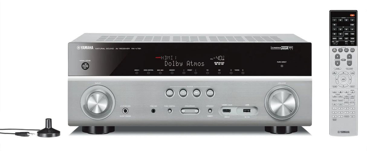 Tinklinis namų kino stiprintuvas Yamaha RX-V781 7.2 MusicCast