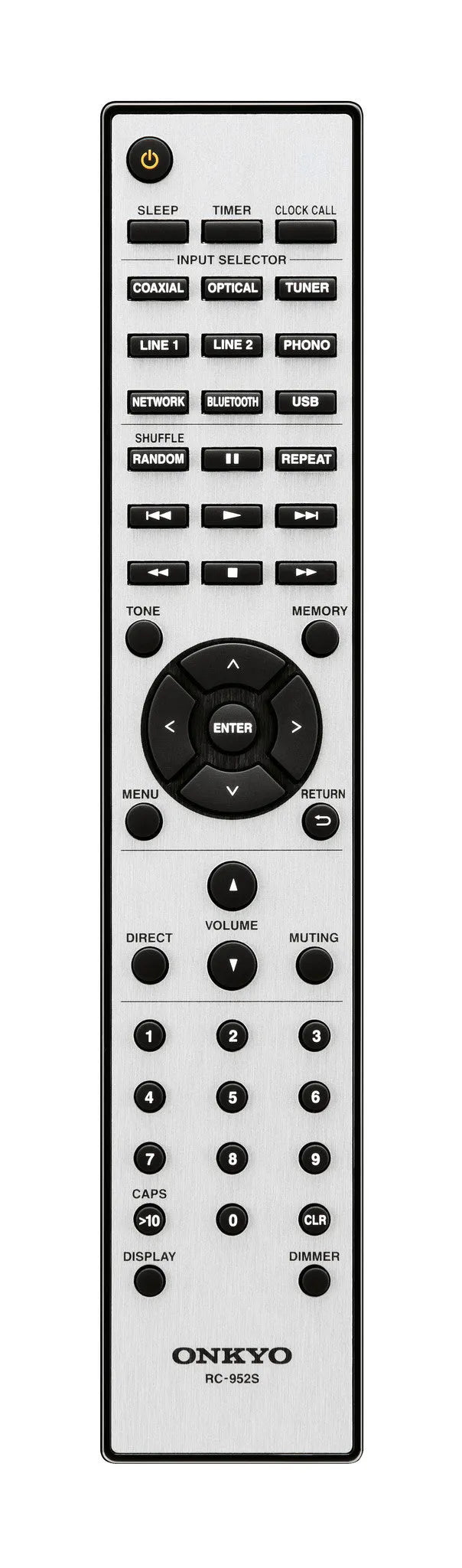 Tinklinis stereo resyveris Onkyo R-N855 2.1, 2x70W, Bluetooth, AirPlay