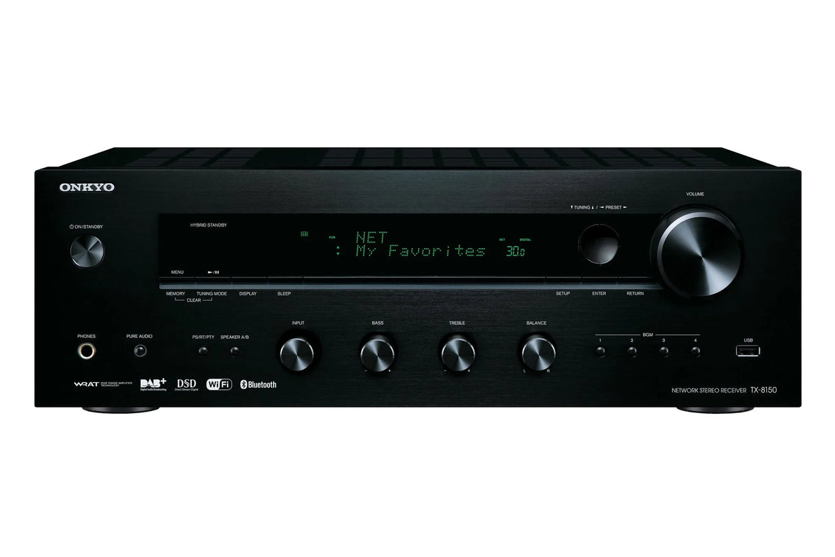Tinklinis stereo resyveris Onkyo TX-8150 2.1, 2x135W