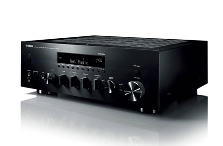 Tinklinis stereo resyveris Yamaha R-N803D 2.1, su media grotuvu