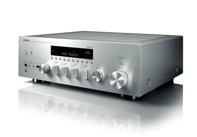 Tinklinis stereo resyveris Yamaha R-N803D 2.1, su media grotuvu