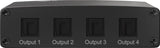 Toslink garso skirstytuvas, 1In / 4Out