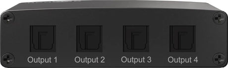 Toslink garso skirstytuvas, 1In / 4Out