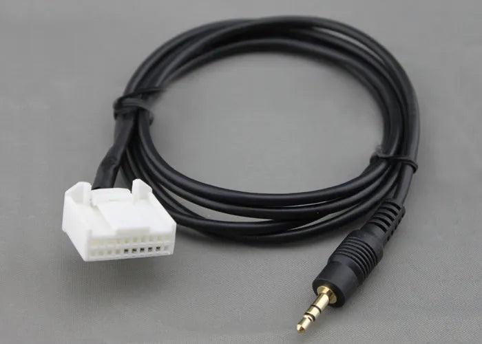 Toyota AUX 3,5mm įėjimo adapteris per CD changer jungtį,1,2m