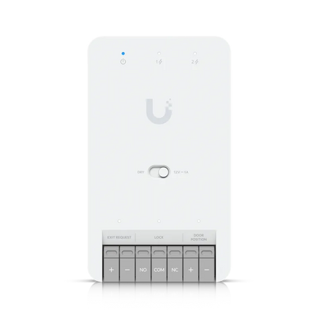UBIQUITI UniFi Door Hub Mini, durų valdymo įrenginys