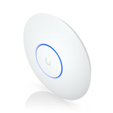 UBIQUITI UniFi U7 Lite, belaidžio tinklo prieigos taškas - Apšviestas priekinis paviršius su logotipu