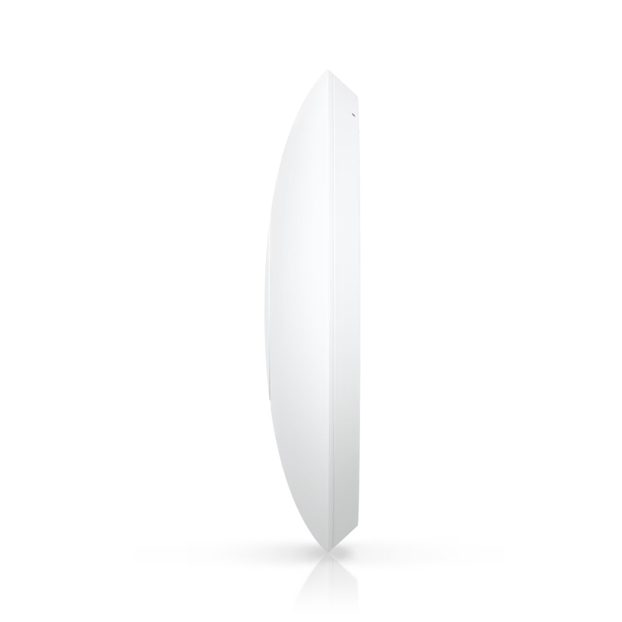 UBIQUITI UniFi U7 Lite, belaidžio tinklo prieigos taškas - Šoninis vaizdas su išlenktu priekiu