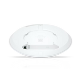UBIQUITI UniFi U7 Lite, belaidžio tinklo prieigos taškas - Galinė panelė su jungtimis ir QR kodu