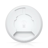 UBIQUITI UniFi U7 Lite, belaidžio tinklo prieigos taškas - galinė dalis su užrašais ir tvirtinimo detalėmis