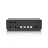 UBIQUITI UniFi UPL-Amp, tinklinis galios stiprintuvas su HDMI eARC - Galinė panelė su jungtimis ir maitinimo lizdu