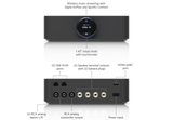 UBIQUITI UniFi UPL-Amp, tinklinis galios stiprintuvas su HDMI eARC - Du RCA analoginiai įėjimai