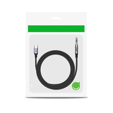 UGREEN CM450, (1 m.) USB-C - AUX 3.5mm signalinis kabelis