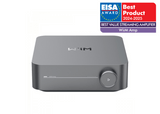 WiiM AMP, išmanus stereo stiprintuvas + HDMI ARC (įvairių spalvų)