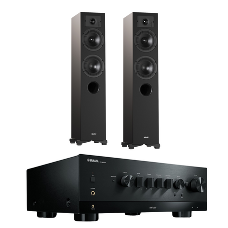 Namų kino Stereo komplektas Yamaha R-N800A su Indiana Line DIVA