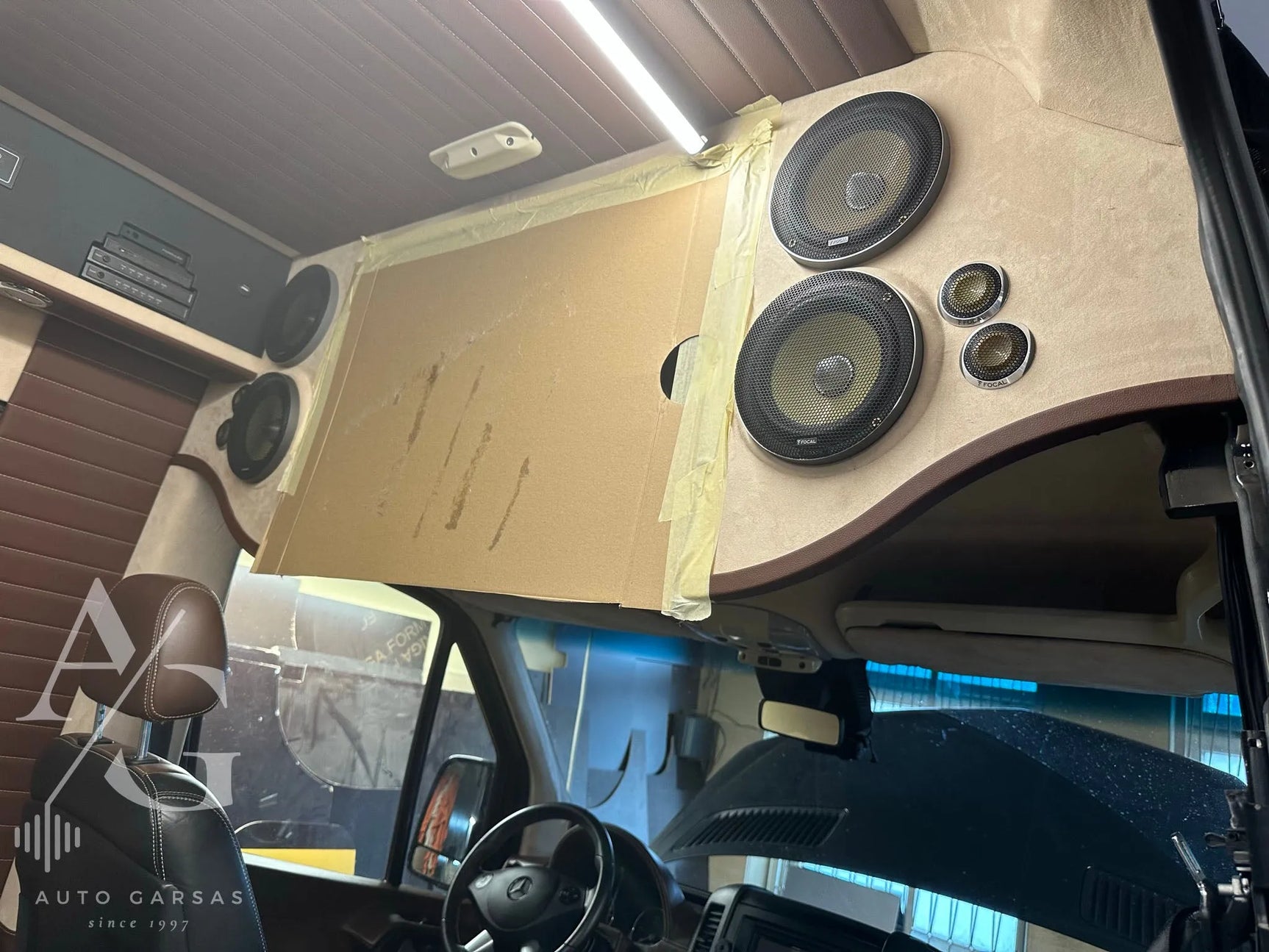 VIP Sprinter, garso aparatūra 2018m