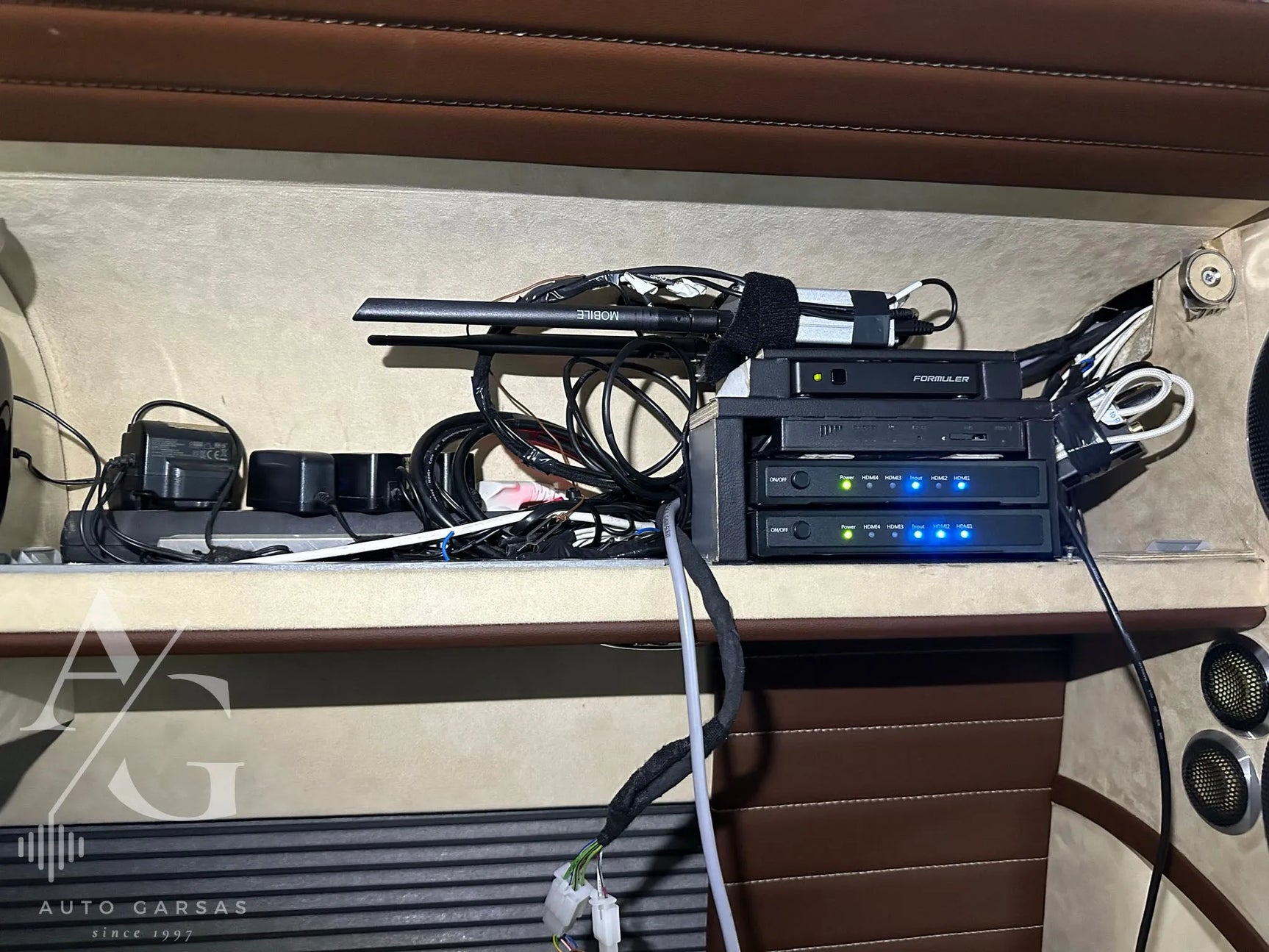 VIP Sprinter, garso aparatūra 2018m