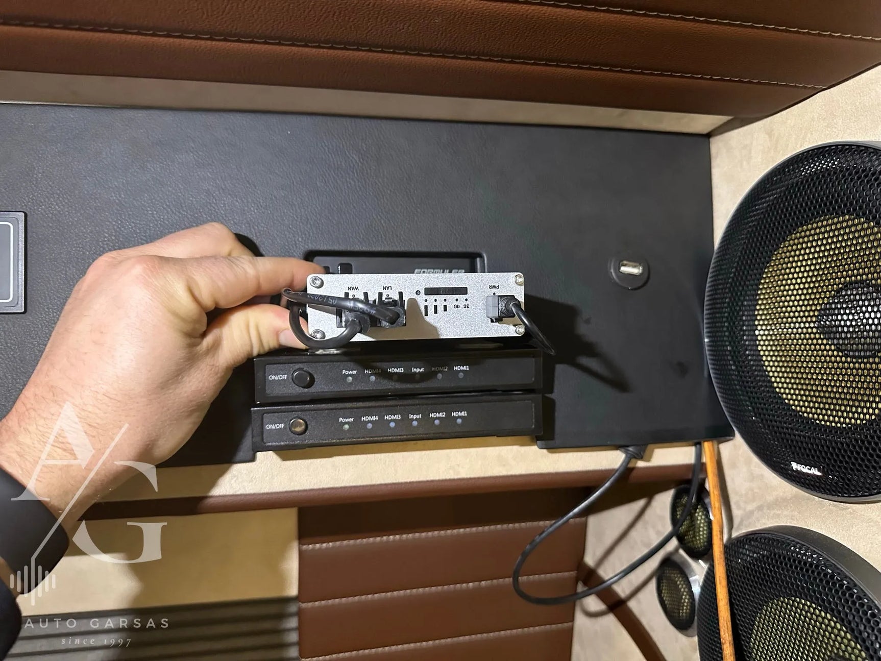 VIP Sprinter, garso aparatūra 2018m