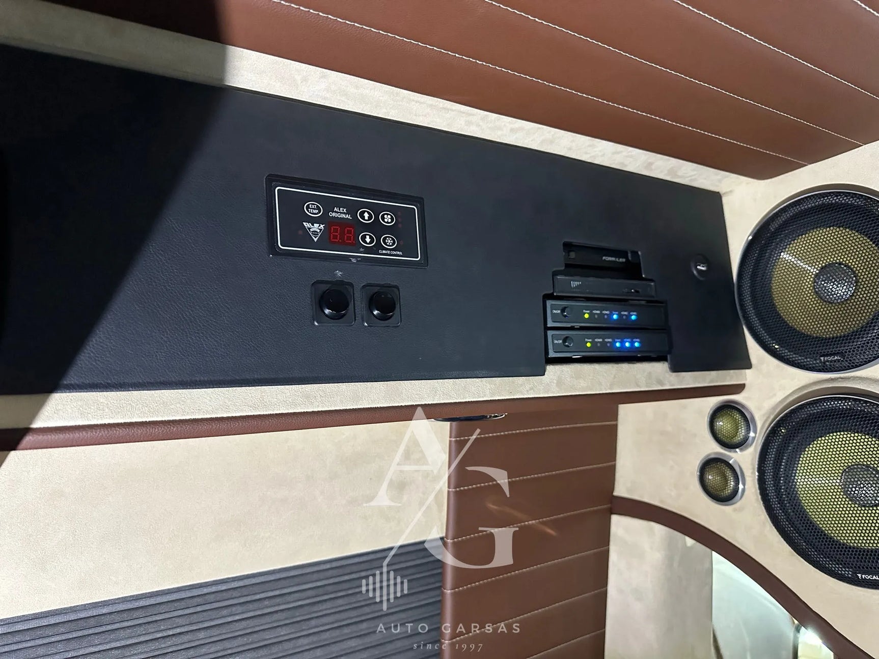 VIP Sprinter, garso aparatūra 2018m