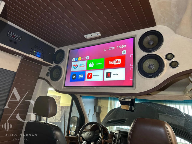 VIP Sprinter, garso aparatūra 2018m