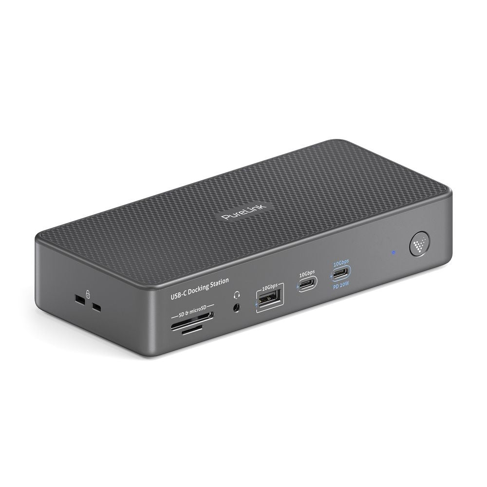 VL-D200 Vuelogic - USB4 dokų stotis - Dviejų ekranų USB4 Gen3 MST - 8K palaikymas