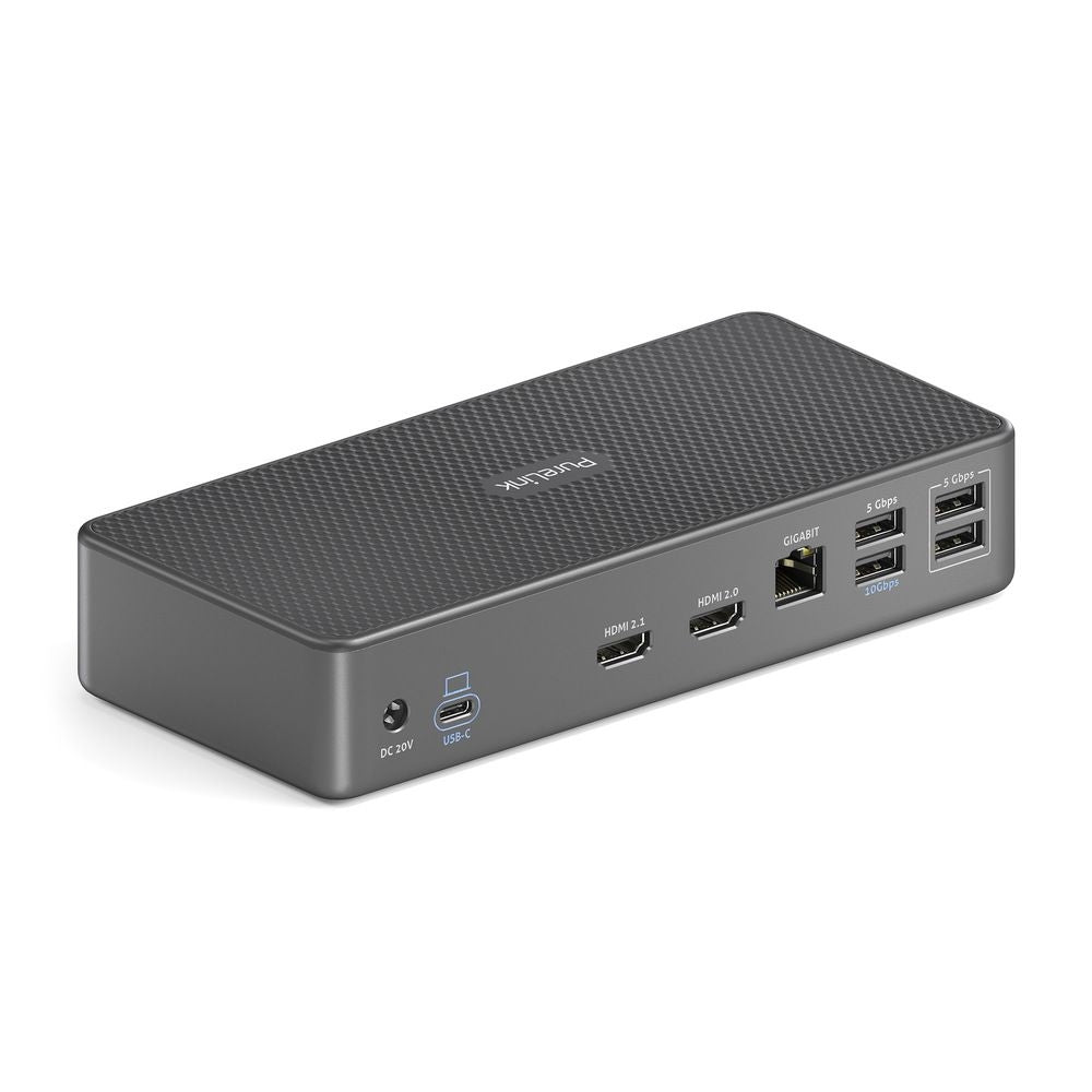VL-D200 Vuelogic - USB4 dokų stotis - Dviejų ekranų USB4 Gen3 MST - 8K palaikymas