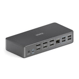 VL-D230DL Vuelogic - USB-C dokų stotis - Quad Display DisplayLink paruošta - 8K palaikymas