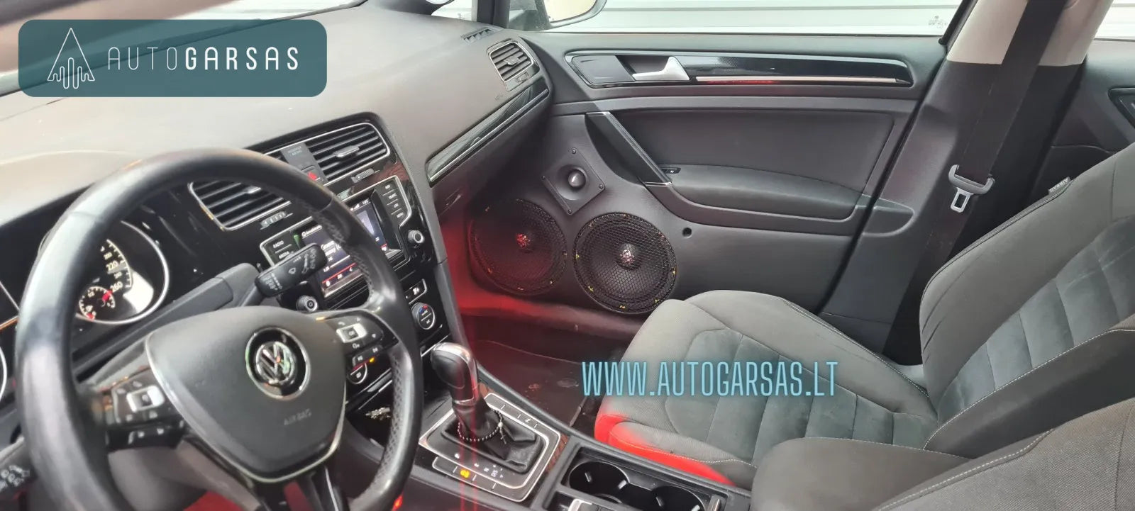 VW GOLF 7 - Garsiai grojantis, pagaminta Autogarse