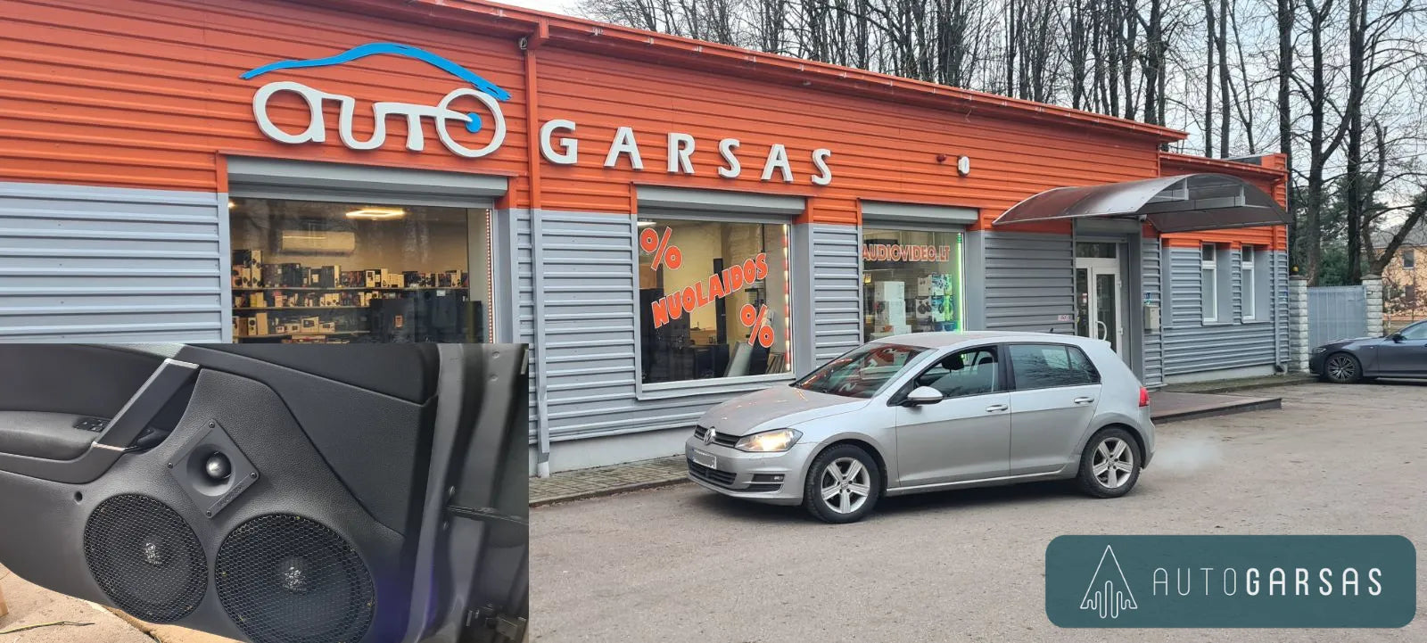 VW GOLF 7 - Garsiai grojantis, pagaminta Autogarse