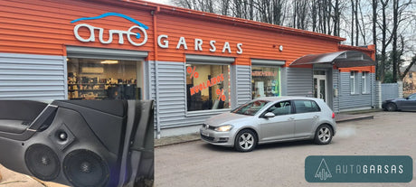 VW GOLF 7 - Garsiai grojantis, pagaminta Autogarse