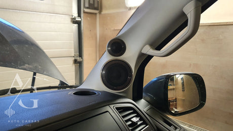 VW Multivan 2022 Garso sistema ir pilna garso izoliacija