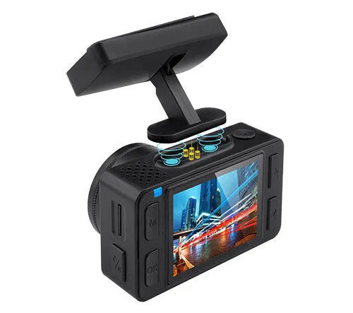 Vaizdo registratorius Neoline G-TECH X74 + GPS bazė apie policijos radarus