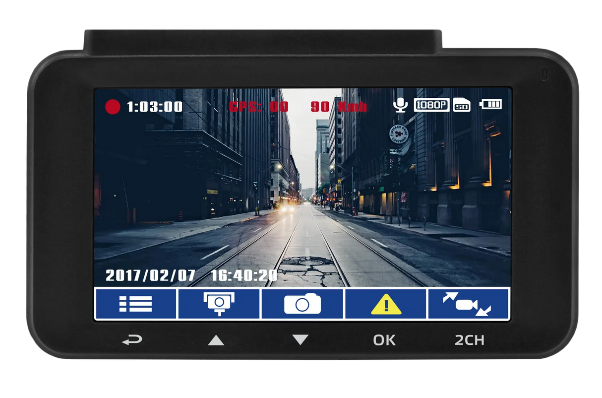 Vaizdo registratorius Neoline WIDE S49 su galine vaizdo kamera