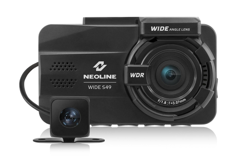 Vaizdo registratorius Neoline WIDE S49 su galine vaizdo kamera