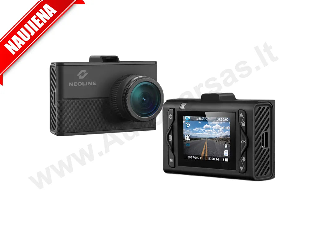 Vaizdo registratorius Neoline Wide S31 su saulės atspindžių slopinimo filtru