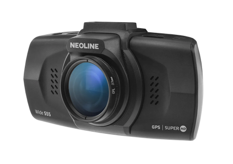Vaizdo registratorius Neoline Wide S55, Super HD + GPS bazė apie policijos radarus