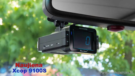 Vaizdo registratorius - Radarų detektorius Neoline X-COP 9100s GT, Nemokamas montavimas