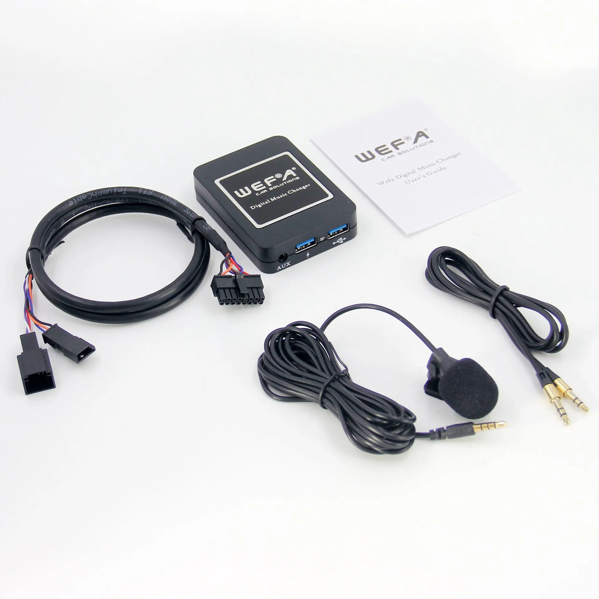 WEFA, 23BT, USB/BT adapteris BMW 6+3 - USB/BT adapteris su laidais ir mikrofonu