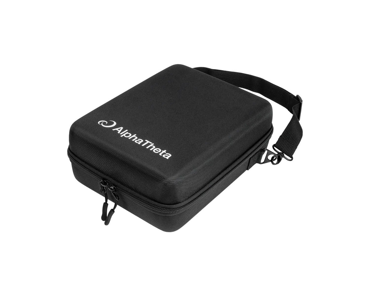 AlphaTheta DJC-F CASE - Bag for HDJ-F Series - Juodas dėklas su dirželiu ir logotipu
