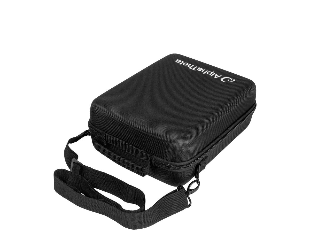AlphaTheta DJC-F CASE - Bag for HDJ-F Series - Juodas dėklas su dirželiu ir logotipu (2 vaizdas)