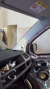 WV T5 aukštadažnių gamyba ir montavimas