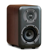 Wharfedale D320, lentyninė garso kolonėlė (įvairių spalvų) - Šoninis vaizdas su medžio imitacija