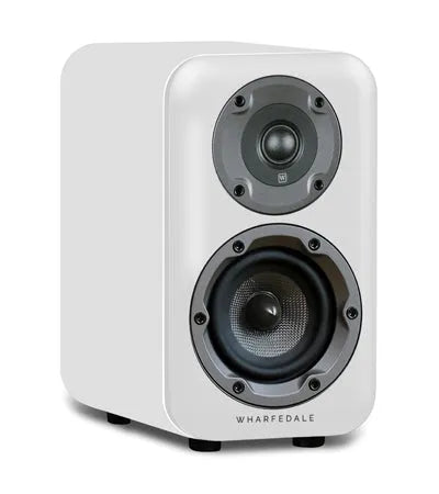 Wharfedale D320, lentyninė garso kolonėlė (įvairių spalvų) - Šoninis vaizdas su apvaliais kampais