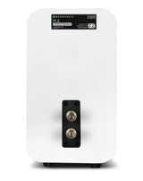 Wharfedale D320, lentyninė garso kolonėlė (įvairių spalvų) - Galinė panelė su jungtimis ir informacija