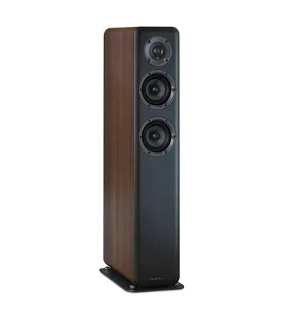 Wharfedale D330, grindinė garso kolonėlė (įvairių spalvų) - Apatinė dalis su logotipu ir pagrindu