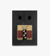 Wharfedale DENTON 85, lentyninės garso kolonėlės - Galinė panelė su jungtimis ir schema