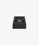 Wharfedale DIAMOND 12 3Di, erdvinio garso kolonėlės - Šoninis vaizdas su garsiakalbiais ir logotipu